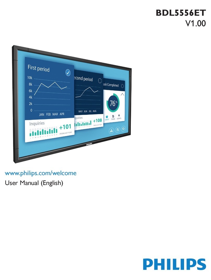 Philips BDL5556ET User manual