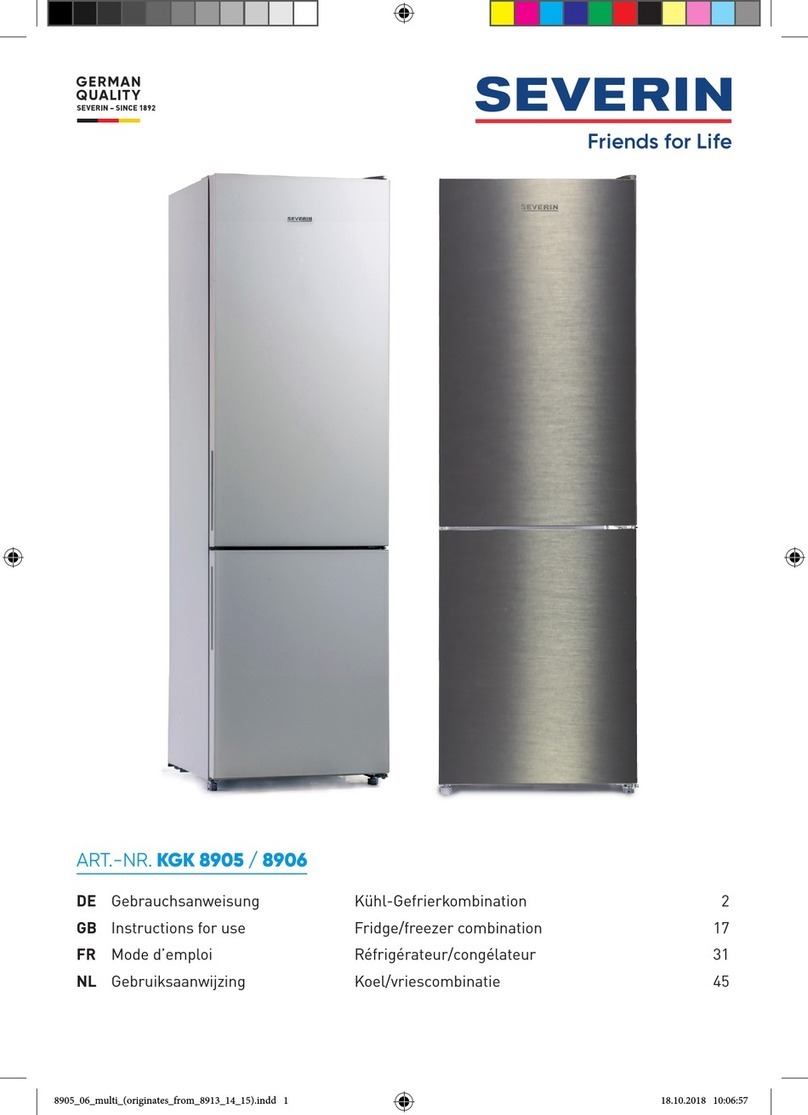 SEVERIN KGK 8905 User manual