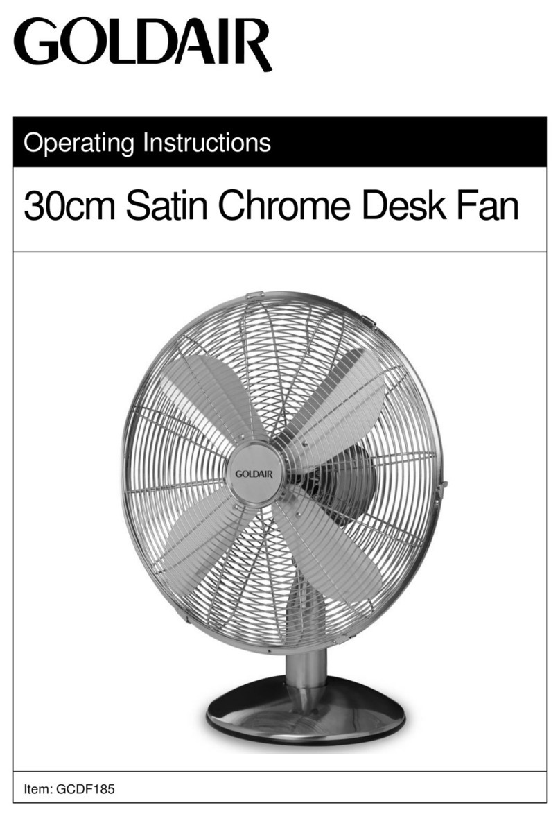 Goldair GCDF185 User manual