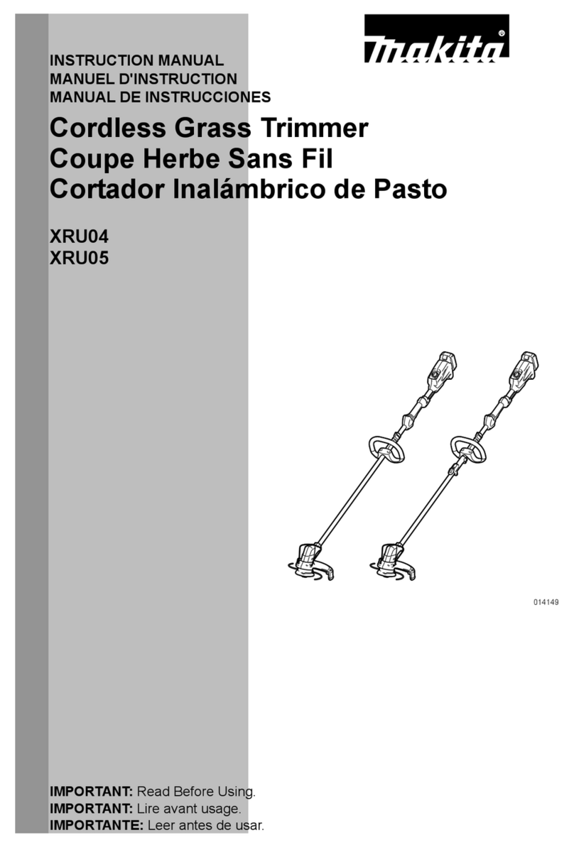 Makita XRU04 instruction manual