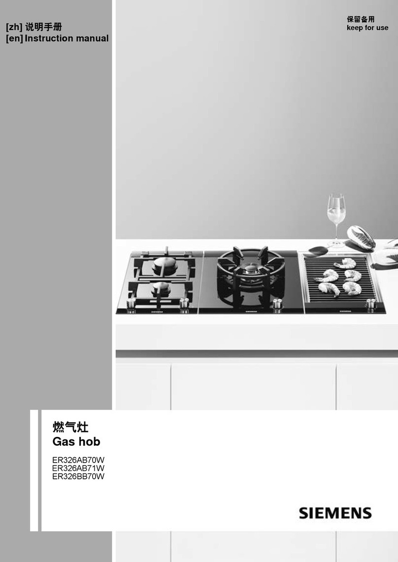Siemens ER326AB70W instruction manual