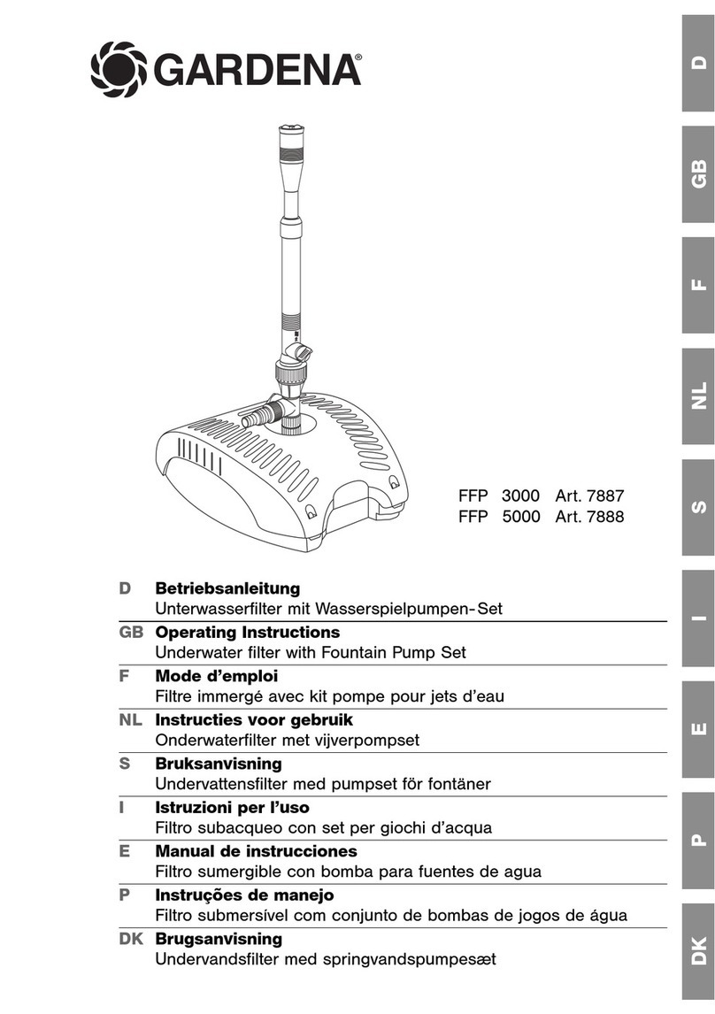Gardena FFP 5000 User manual