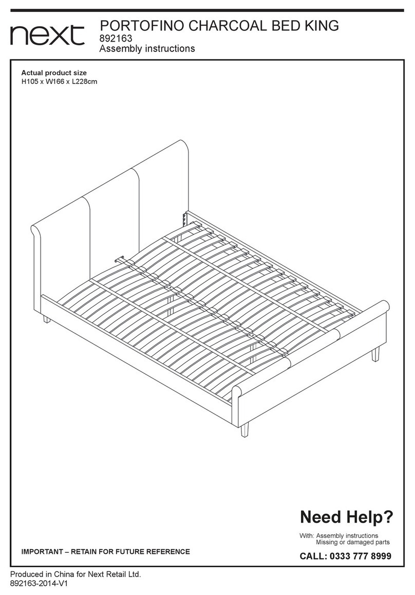 Next PORTOFINO 892163 Assembly instructions