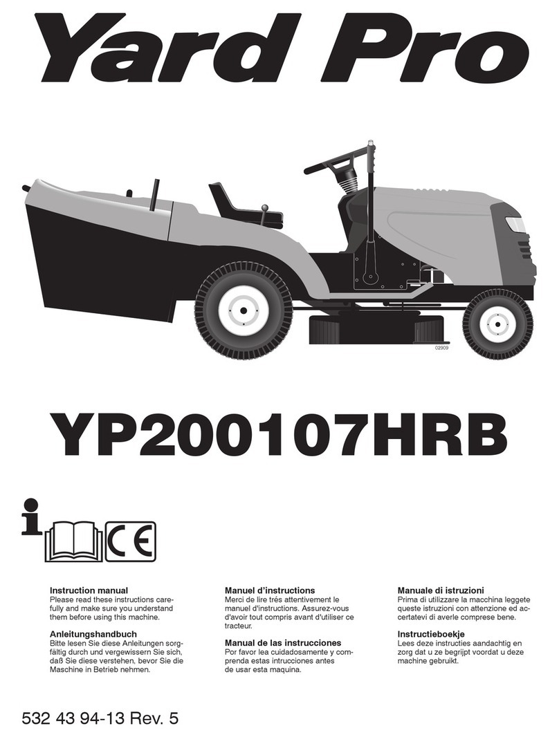 Yard Pro YP200107HRB instruction manual