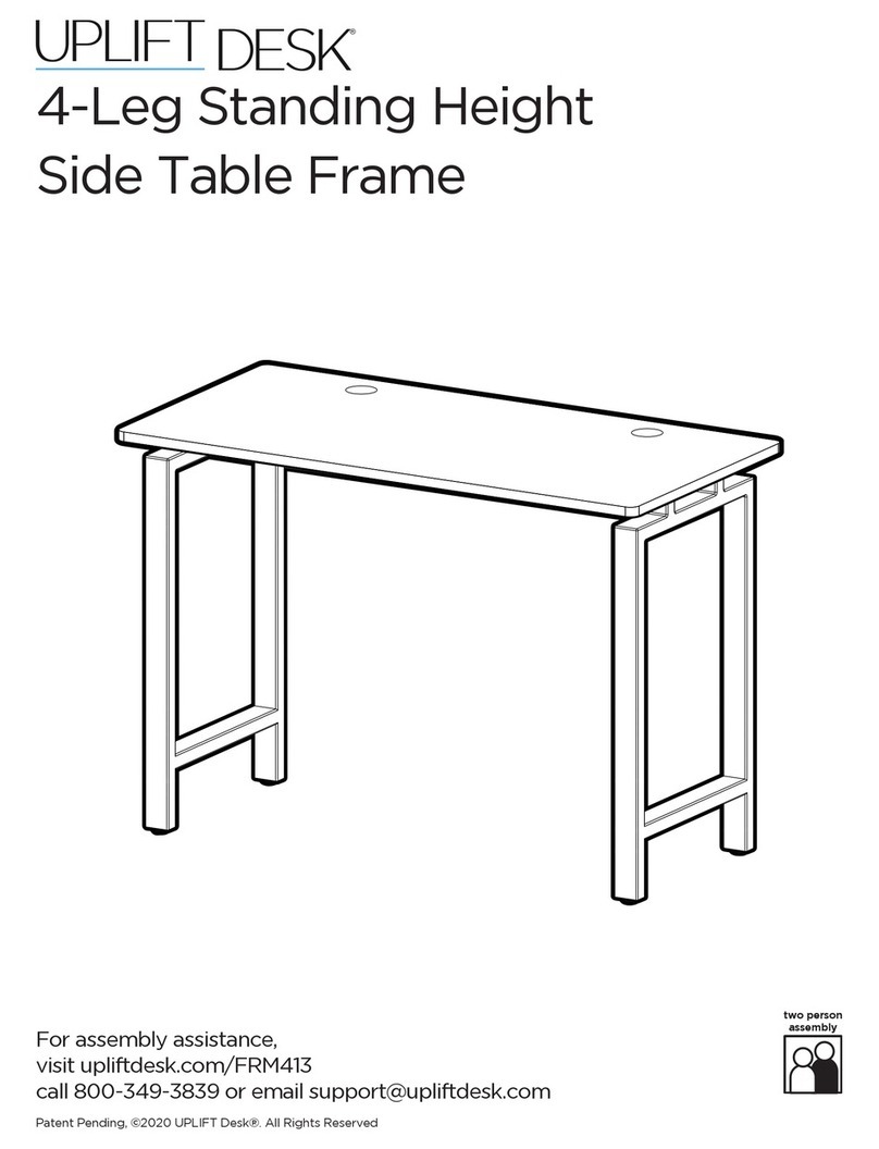 Uplift Desk FRM413 User manual Uplift Desk FRM413 User manual