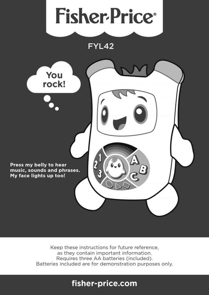 Fisher-Price FYL42 manual