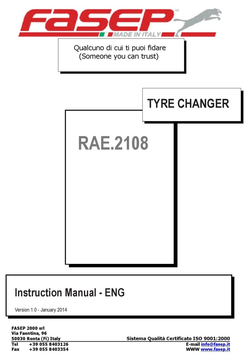 Fasep RAE.2108 User manual