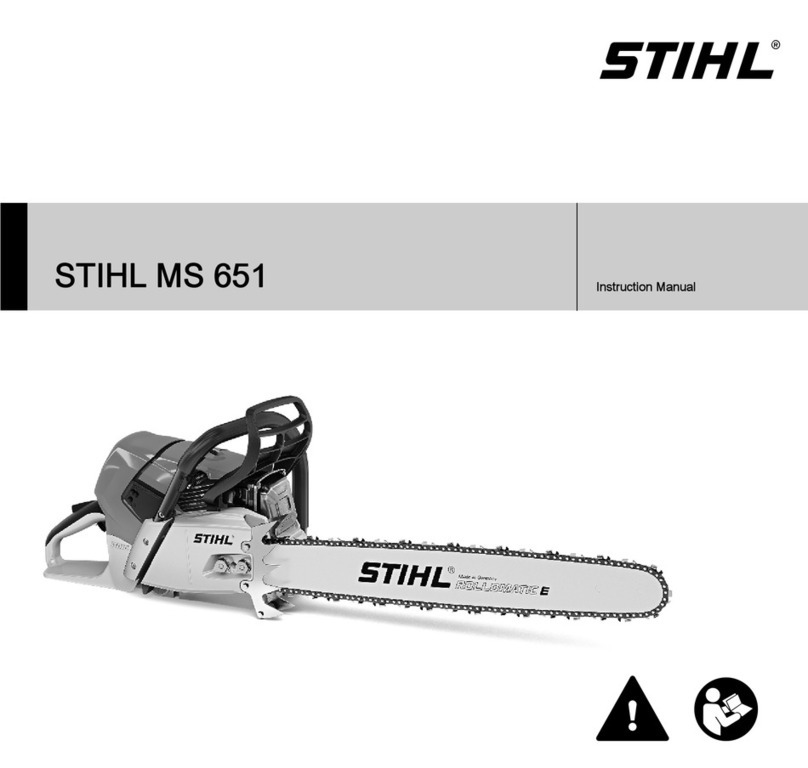 Stihl ROLLOMATIC E MS 651 User manual