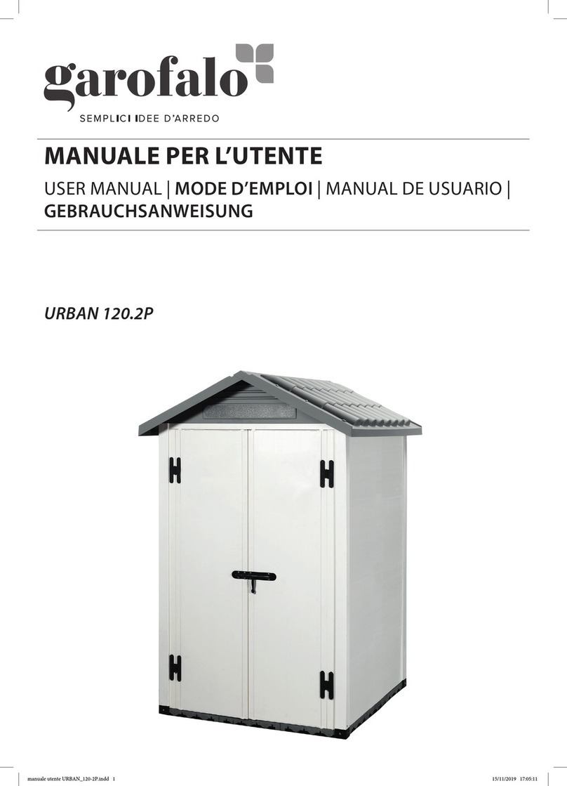 garofalo URBAN 120.2P user manual
