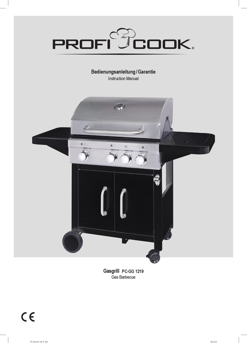 Proficook PC-GG 1219 instruction manual