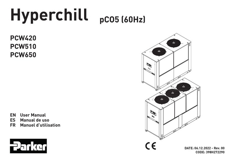 Parker Hyperchill PCW420 user manual
