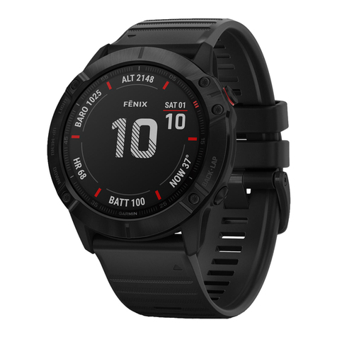 Garmin FENIX 6X owner's manual