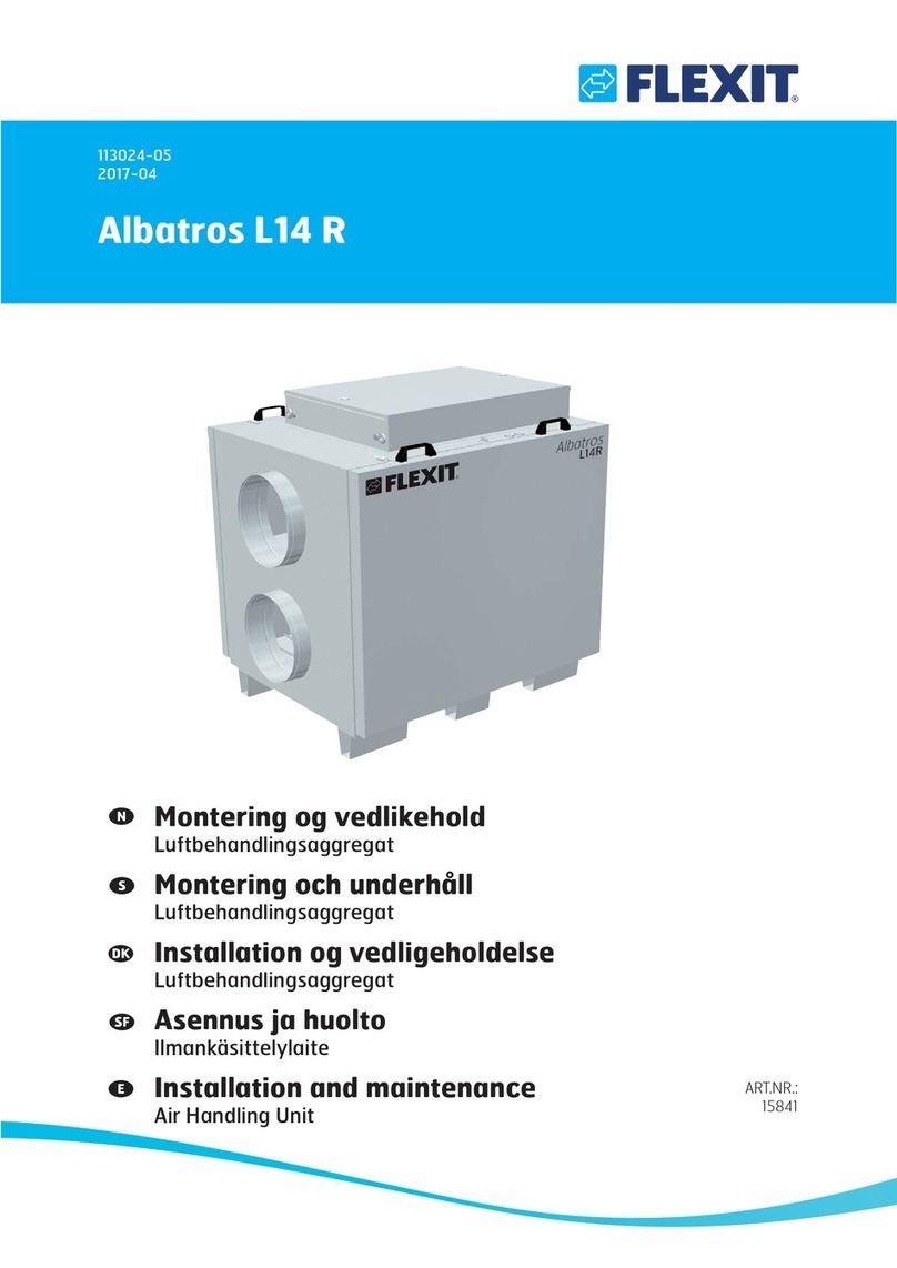 Flexit Albatros L14R Instruction Manual