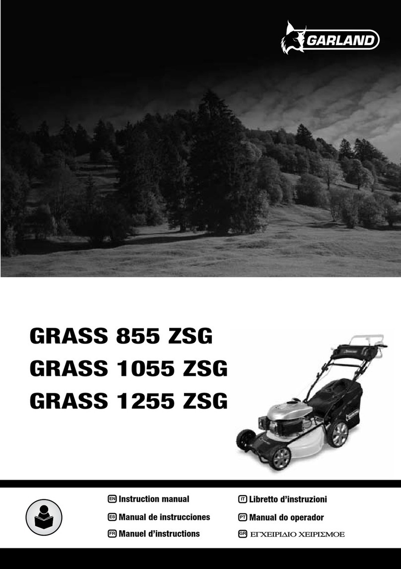 Garland GRASS 855 ZSG User manual