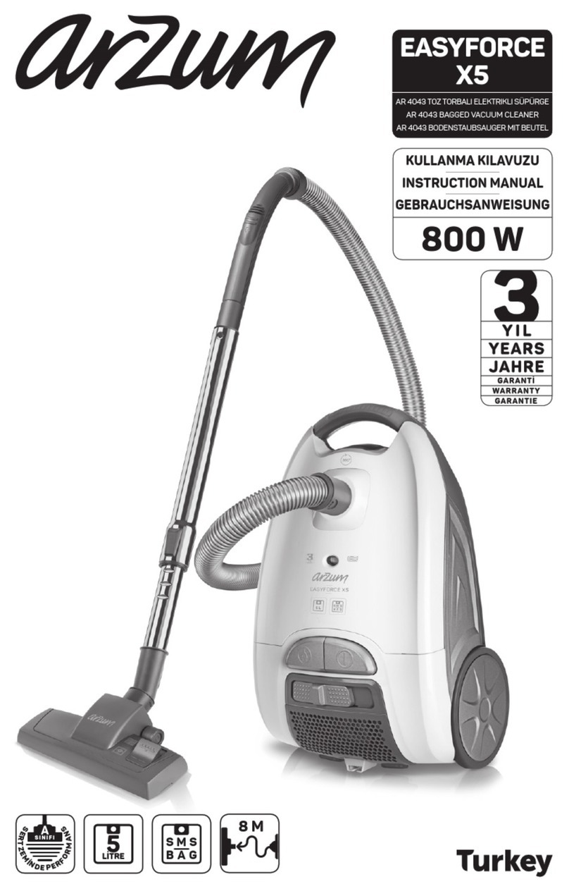 Arzum EASYFORCE X5 User manual