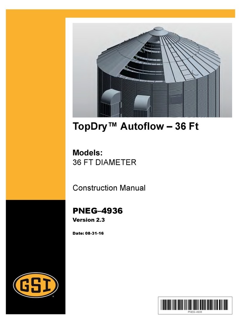 GSi TopDry Autoflow 36 FT DIAMETER Construction manual