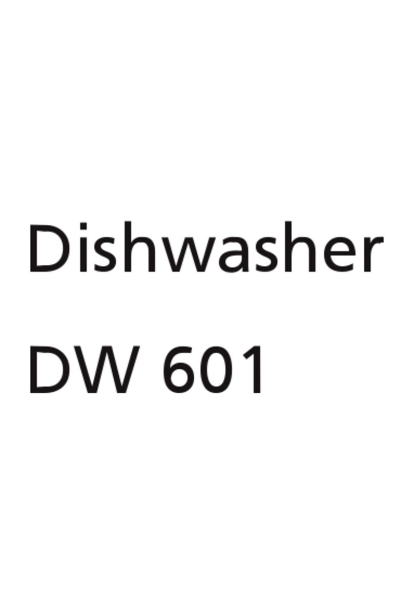 Beko DW 601 User manual