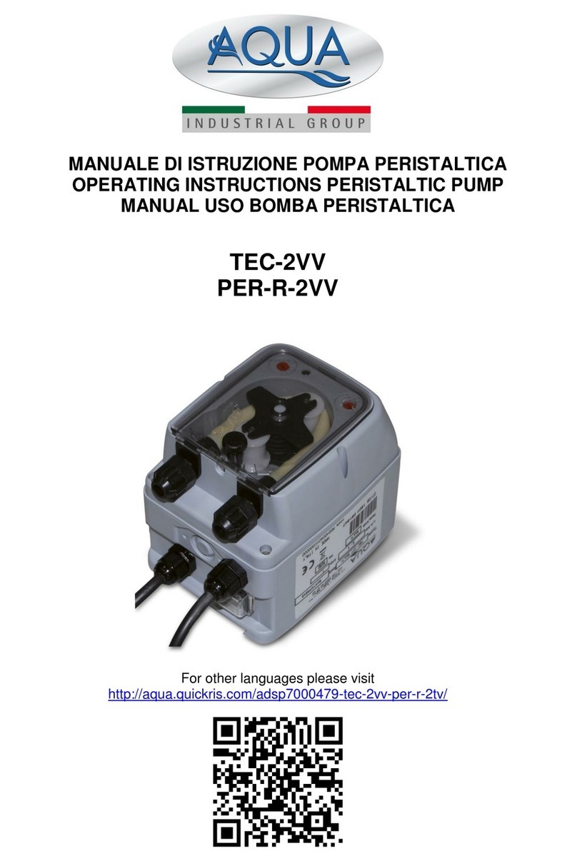 Aqua TEC-2VV operating instructions
