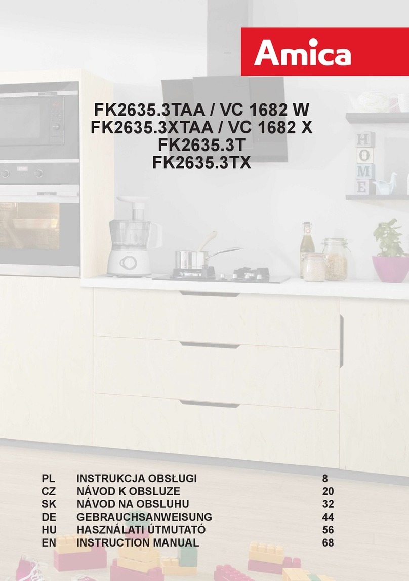 Amica FK2635.3TAA User manual Amica FK2635.3TAA User manual