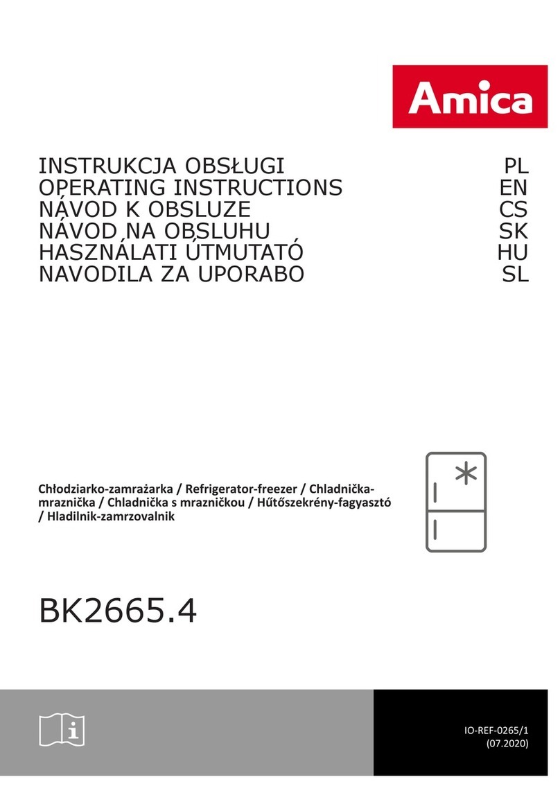Amica BK2665.4 operating instructions