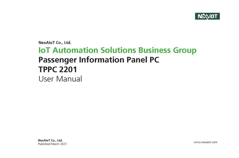 NexAIoT TPPC 2201 user manual