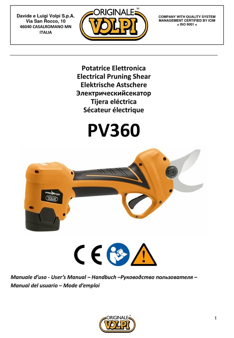 Volpi PV360 user manual