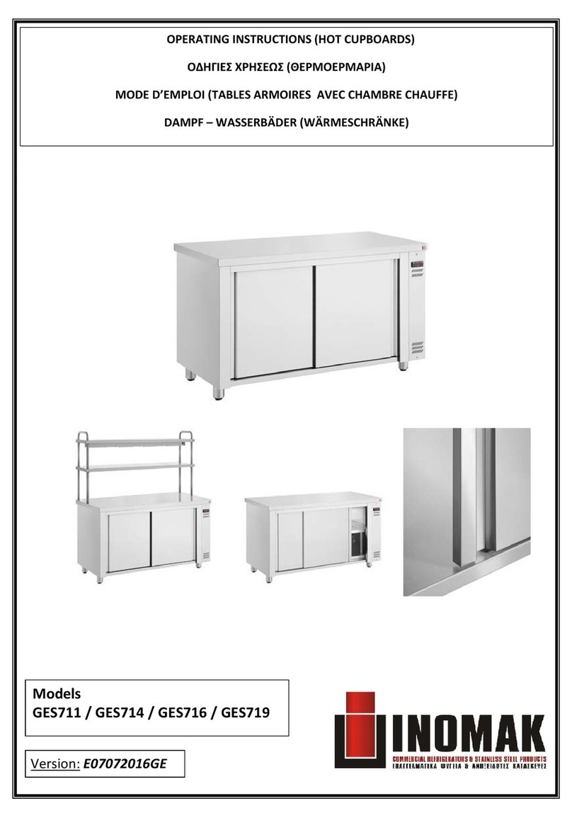 Inomak GES711 operating instructions