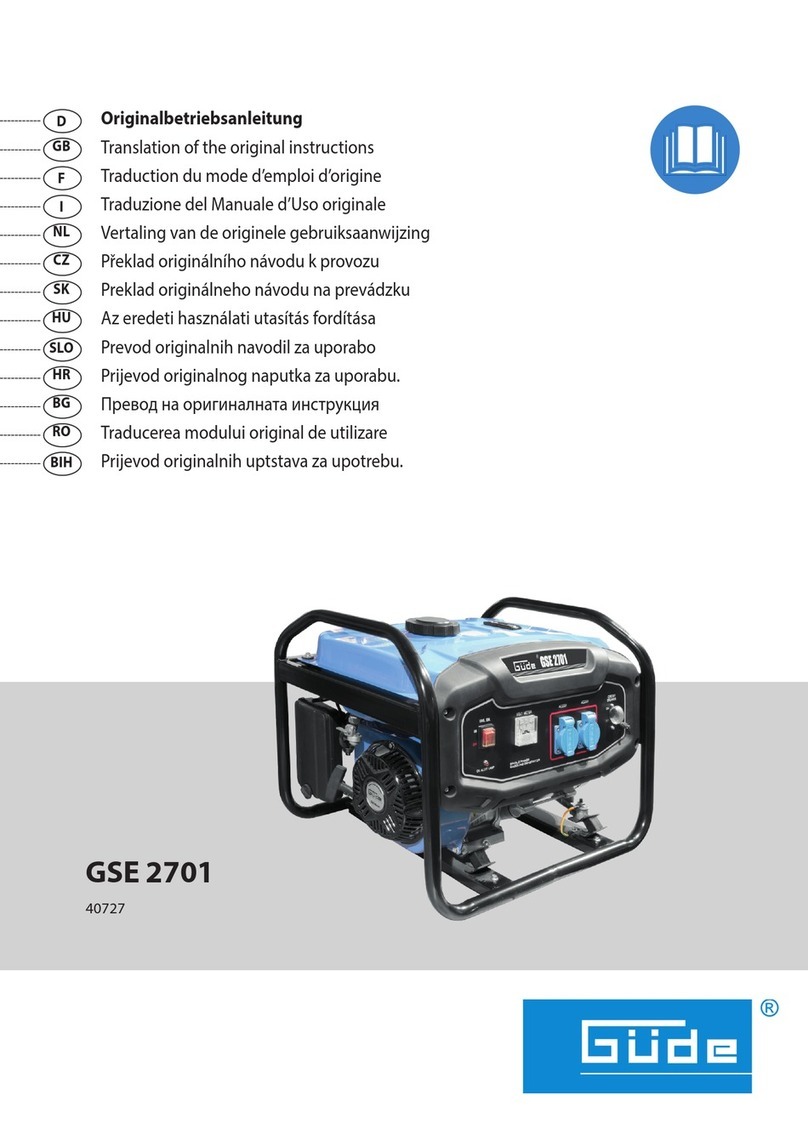 GÜDE GSE 2701 instructions