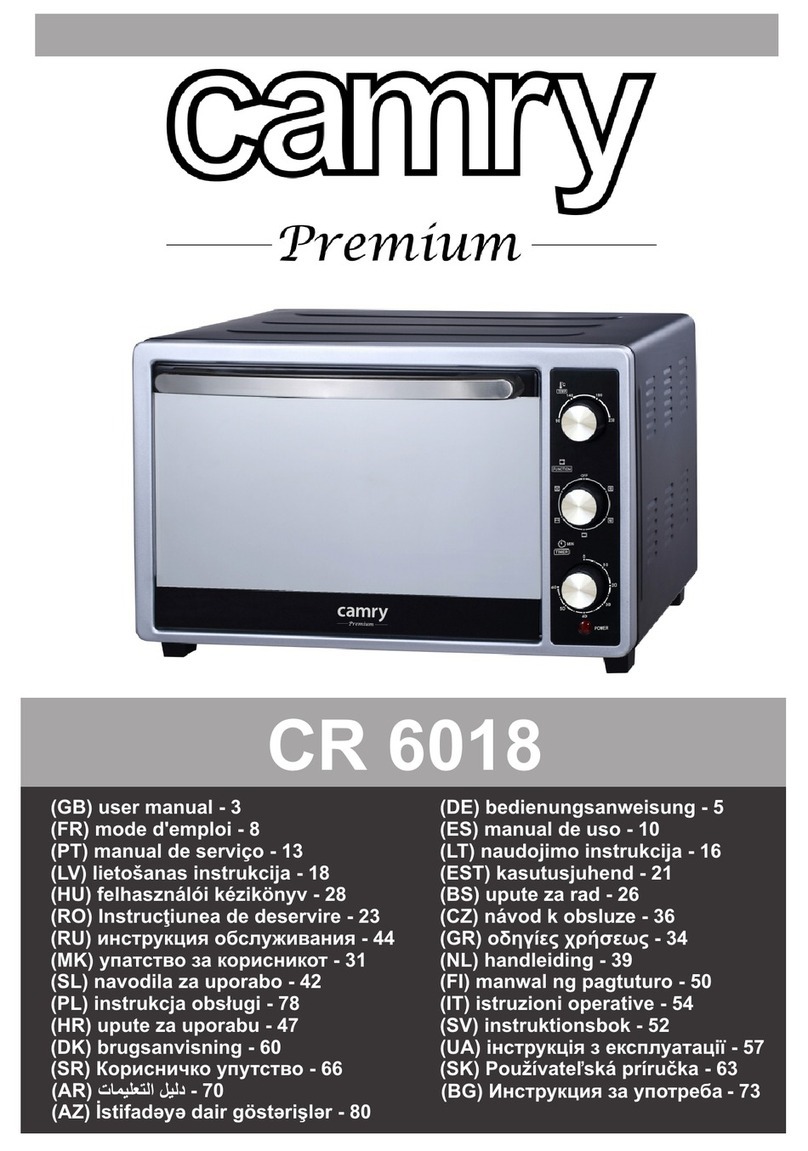 camry Premium CR 6018 User manual