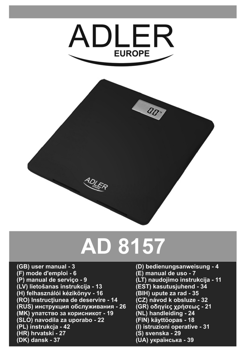 Adler Europe AD 8157 user manual