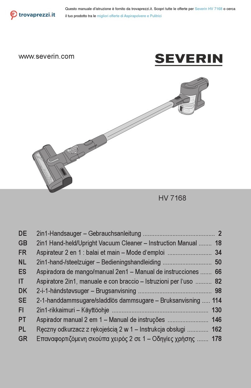 SEVERIN HV 7168 User manual