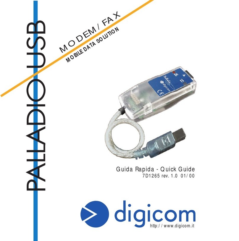 Digicom Palladio USB Bluetooth User manual