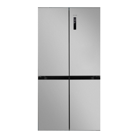 cecotec BOLERO COOLMARKET 4D 490 INOX E instruction manual