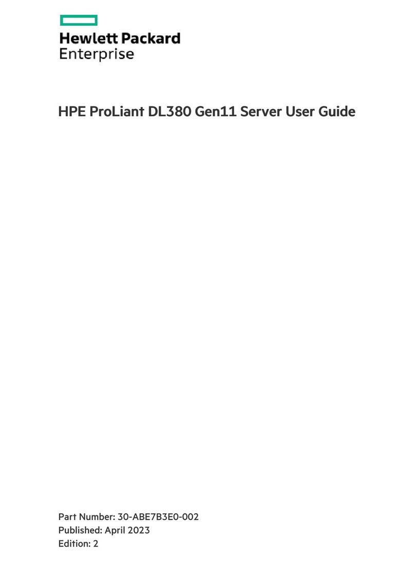 HPE ProLiant DL380 Gen11 User manual