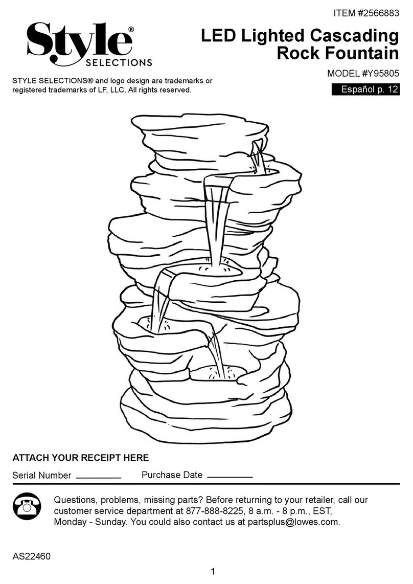 LF Style selections Y95805 manual