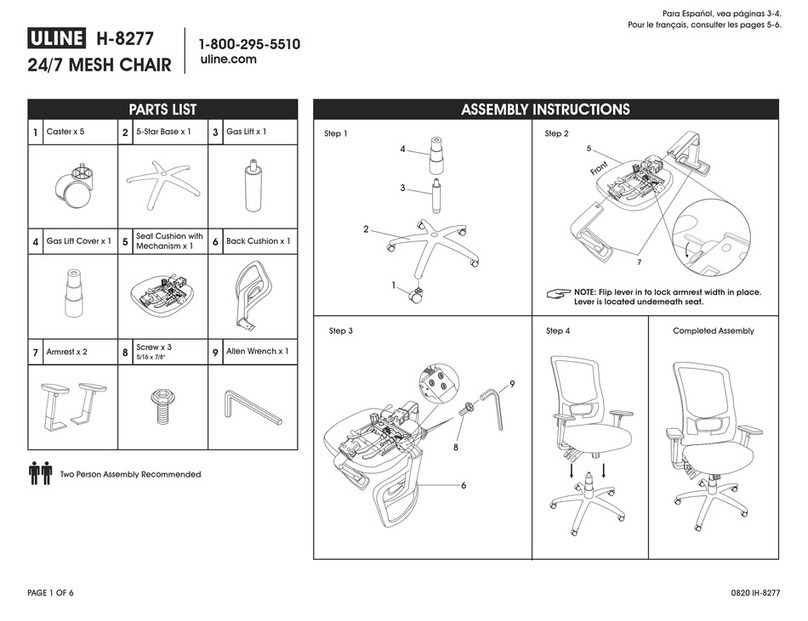 U-Line H-8277 User manual U-Line H-8277 User manual