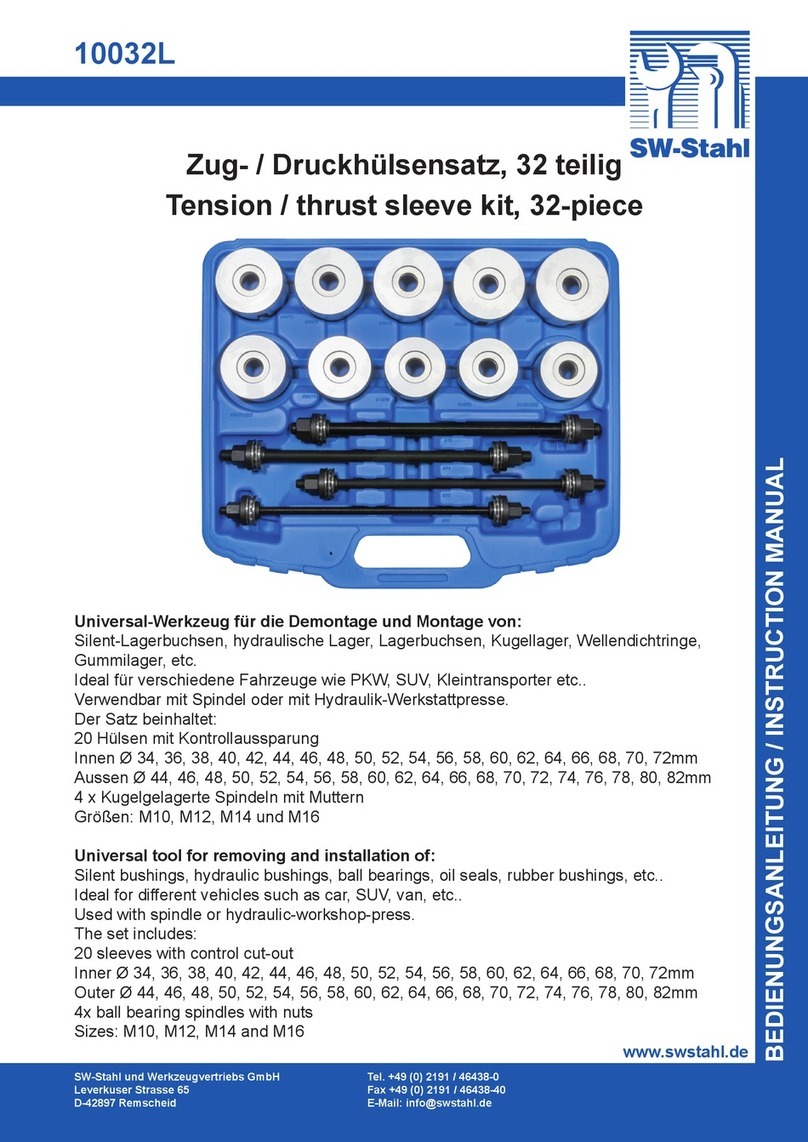 SW-Stahl 10032L instruction manual