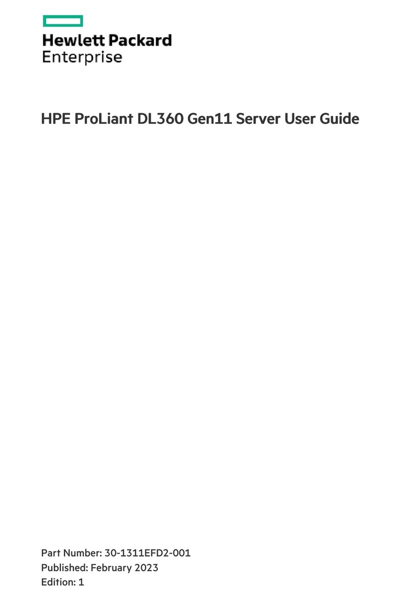 HPE ProLiant DL360 Gen11 User manual
