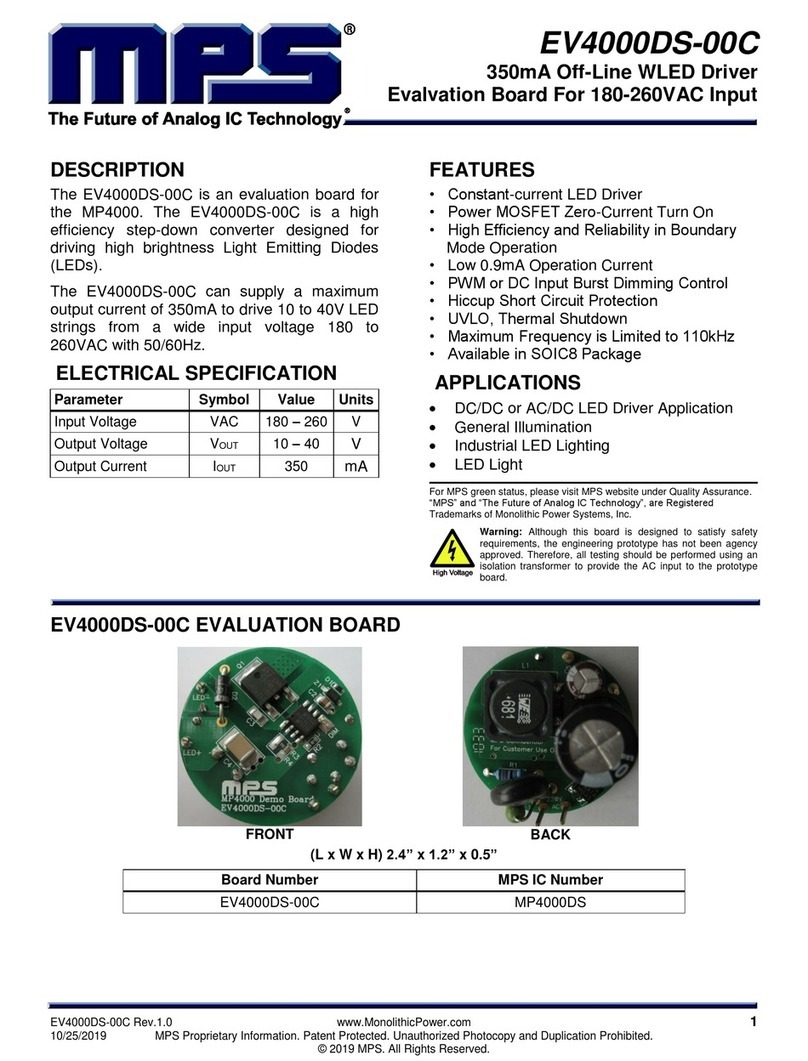 MP EV4000DS-00C quick start guide