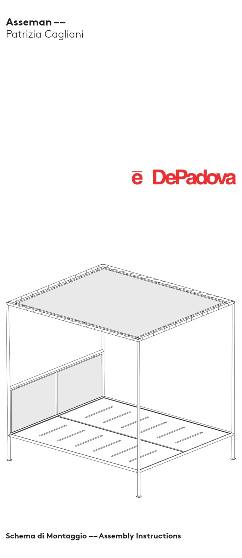 De Padova Asseman Assembly instructions De Padova Asseman Assembly instructions