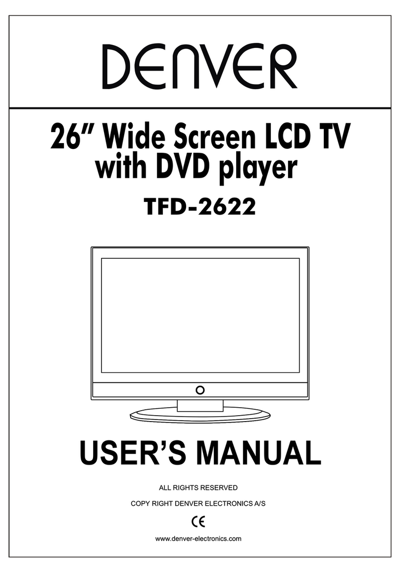 Denver TFD-2622 User manual