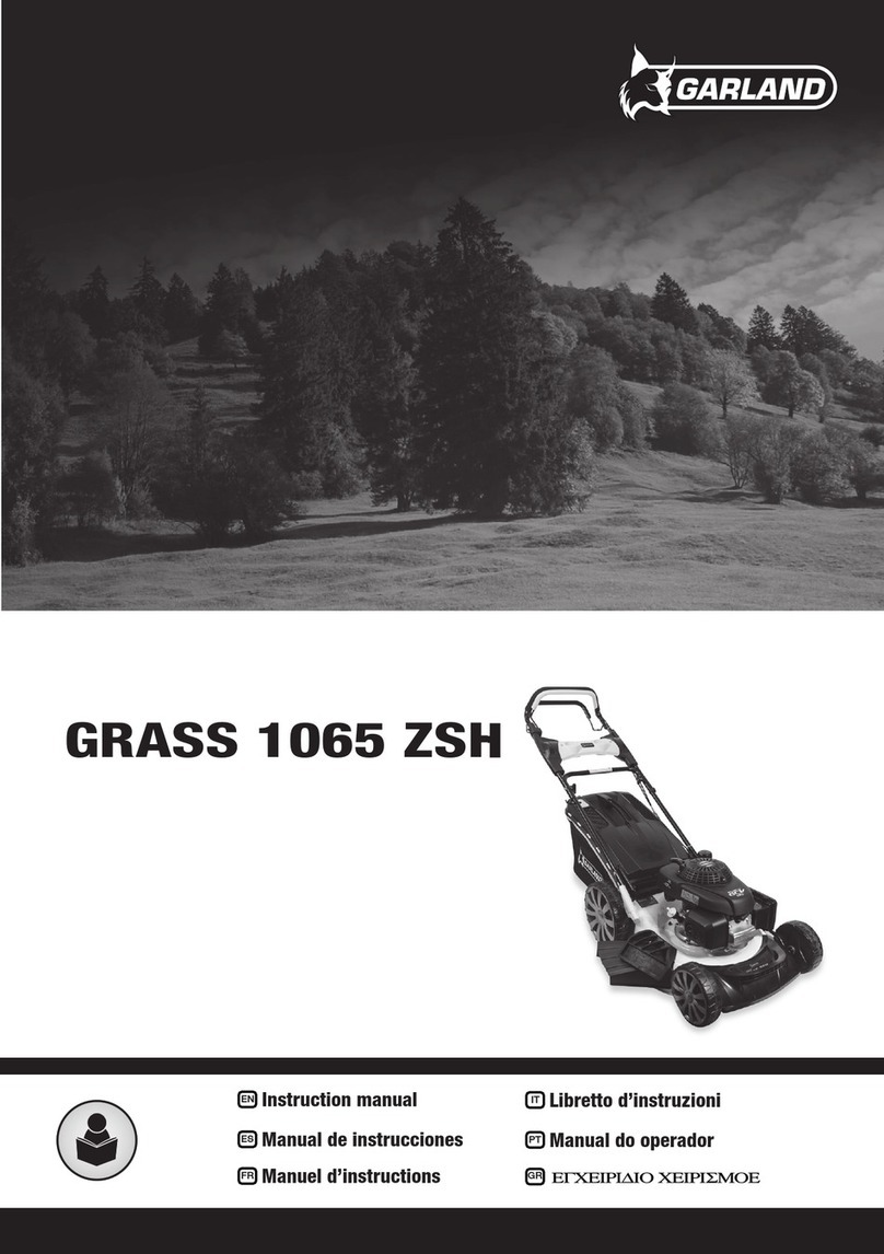Garland GRASS 1065 ZSH User manual