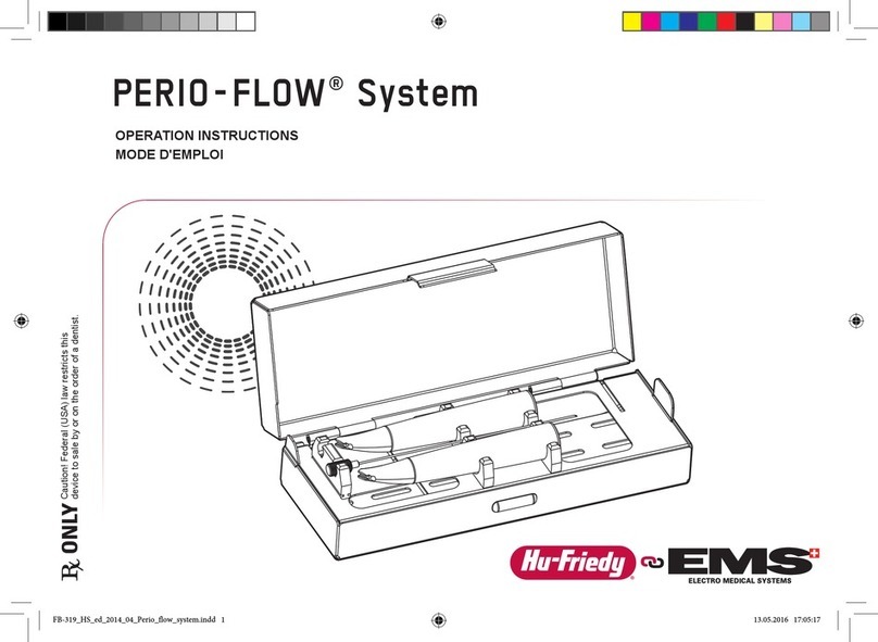 Hu-Friedy EMS PERIO-FLOW System Operation instructions