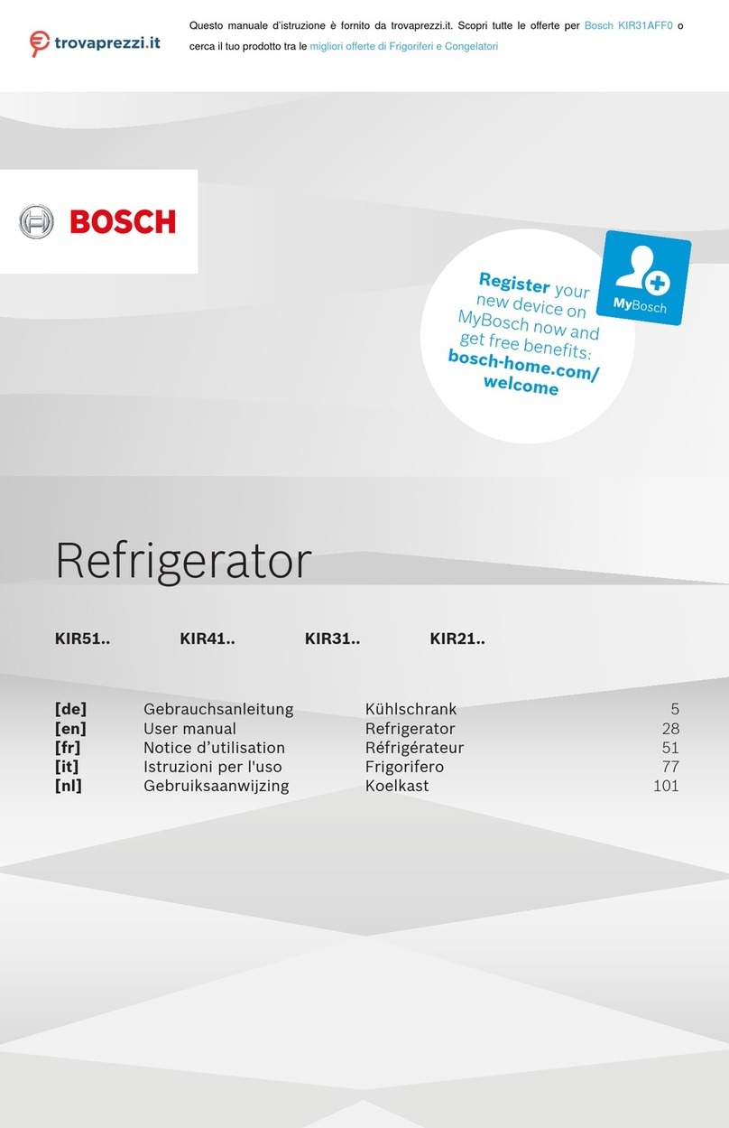 Bosch KIR31AFF0 User manual