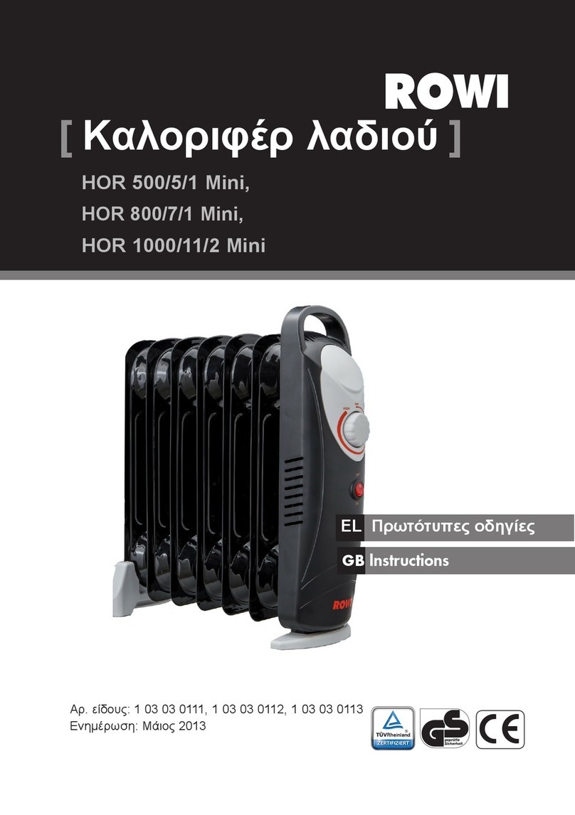 Rowi HOR 500/5/1 Mini User manual