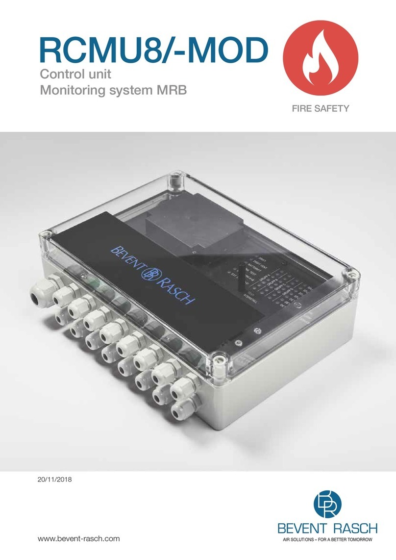 Bevent Rasch RCMU8-MOD manual