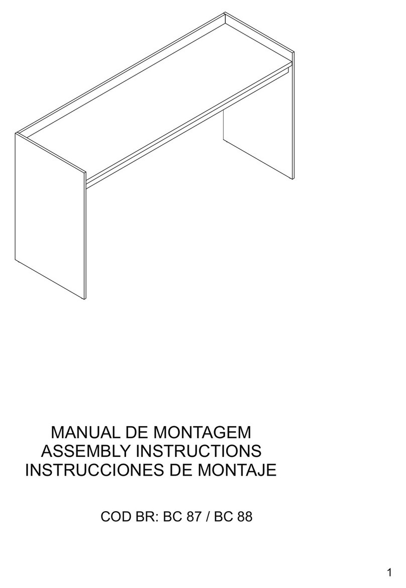 BRV Móveis BC 87 Assembly instructions