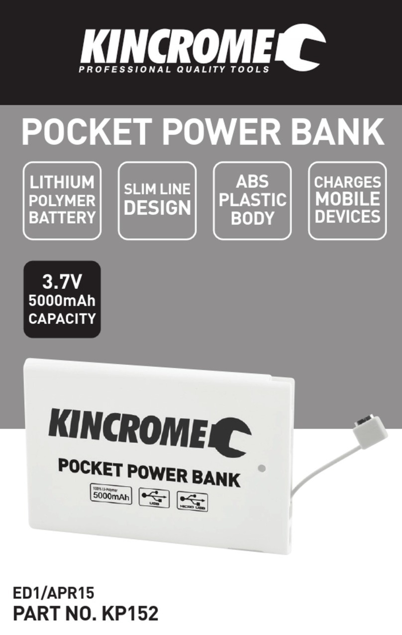 kincrome KP152 manual