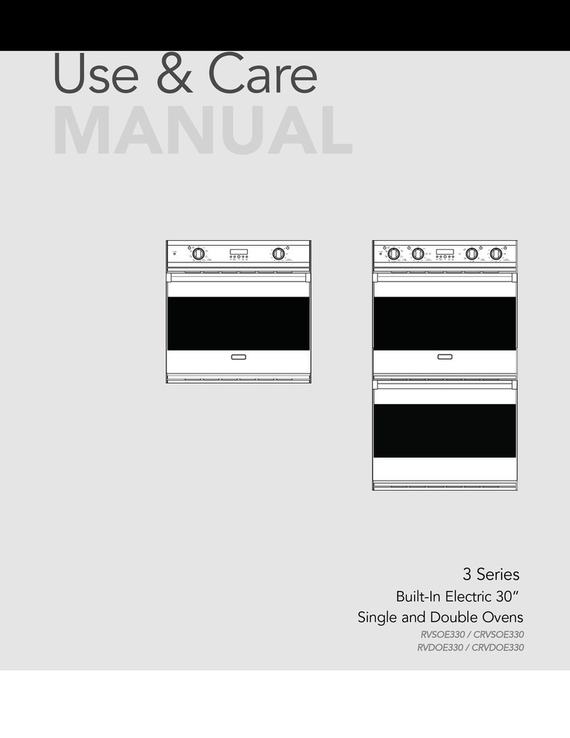 Viking CRVSOE330 User manual