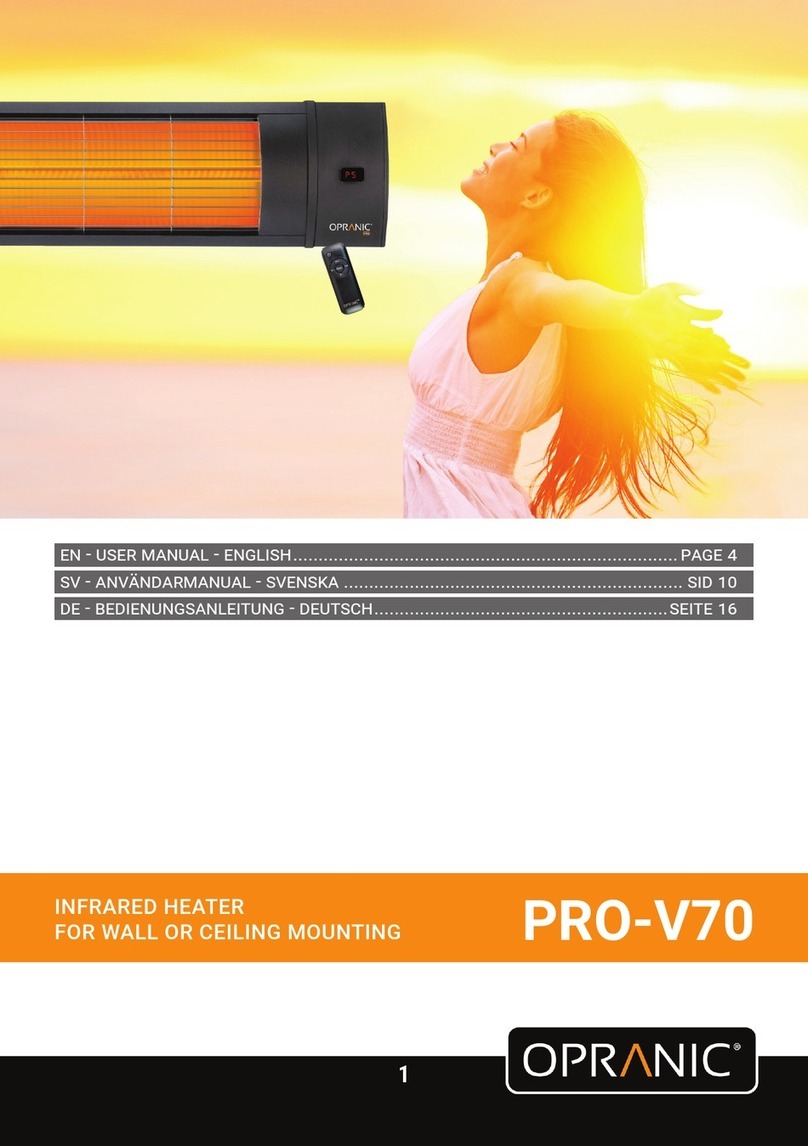 Opranic PRO-V70 user manual